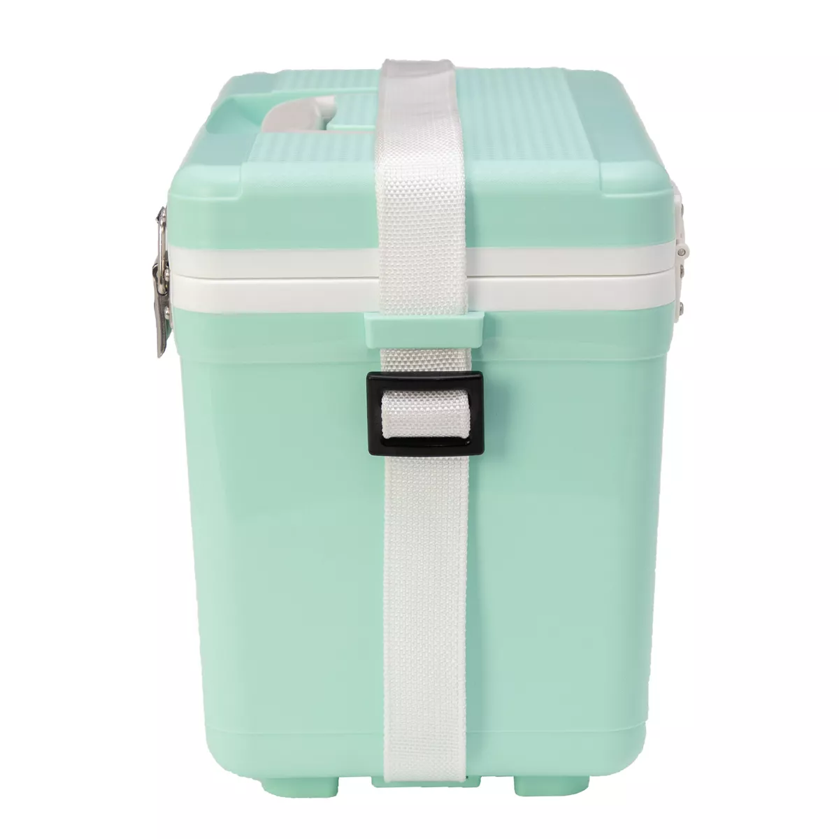 Engel UC7SF 7.5 Quart 8 Can Leak Proof Odor Resistant Insulated Cooler Drybox with Integrated Shoulder Strap, Seafoam