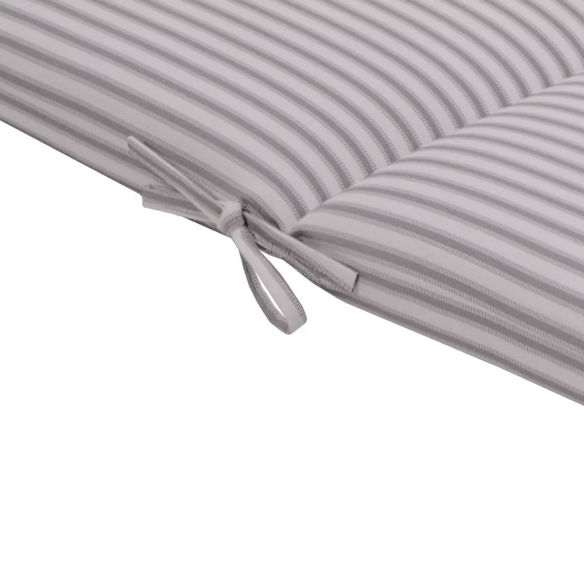 Crestwood Stripe Chair Cushion DuraSeason Fabric™ Gray - Threshold™