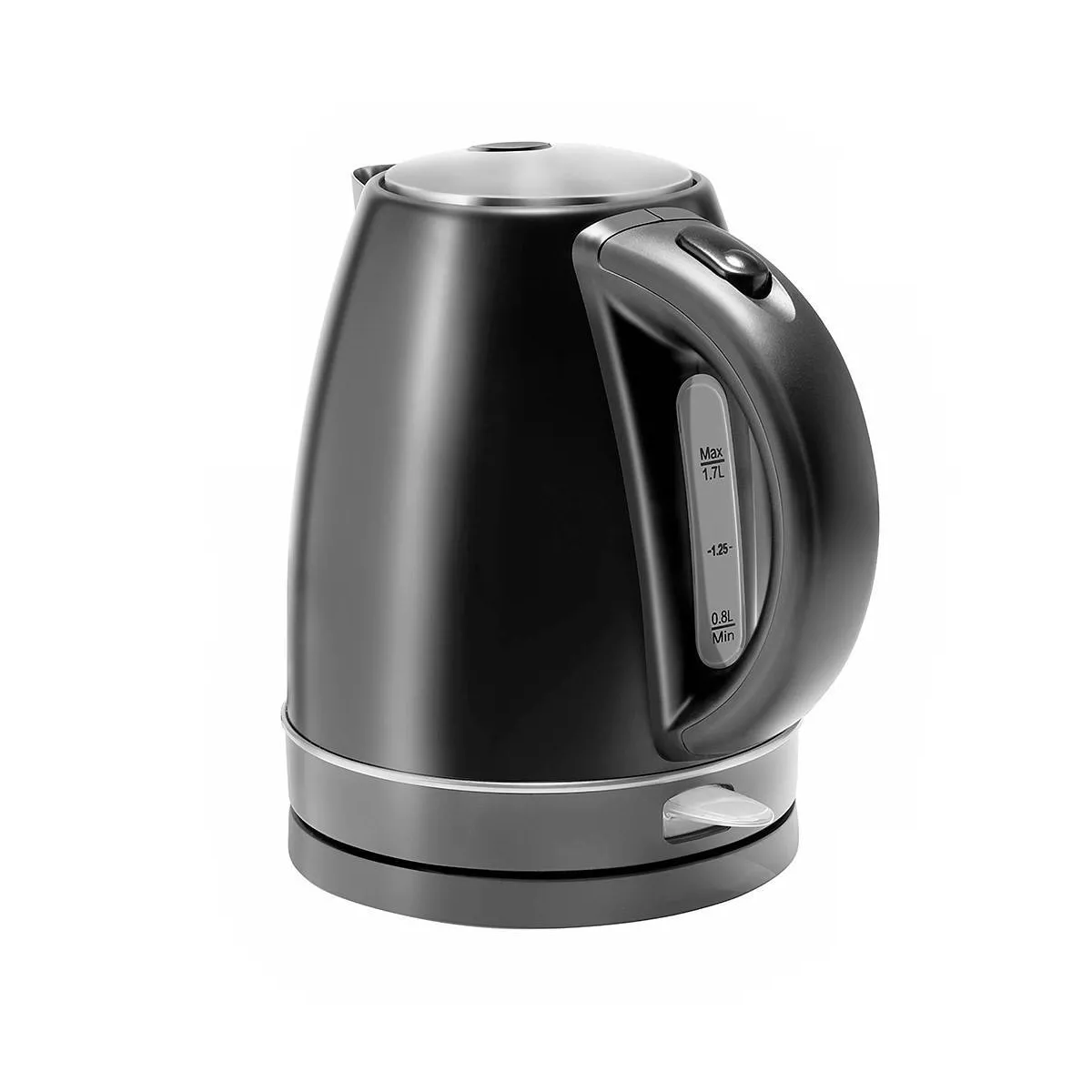 Chefman 1.7L Electric Color-Changing Kettle - Black