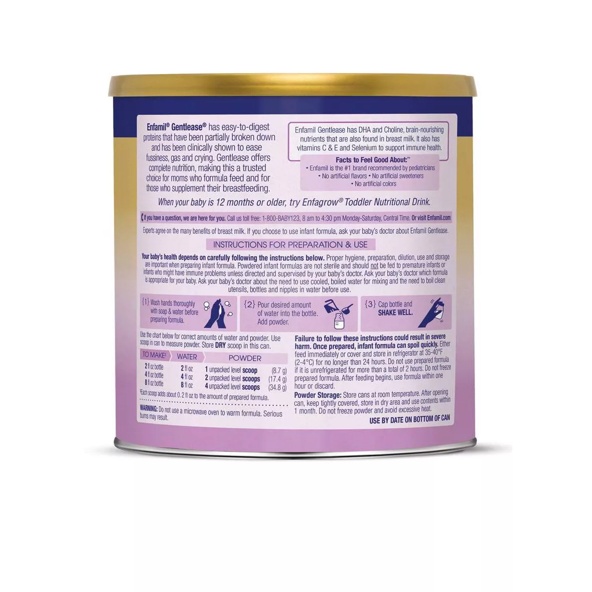 Enfamil Gentlease Formula Powder - 19.9oz