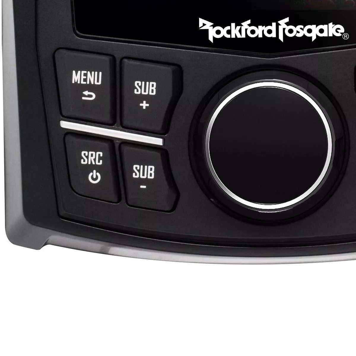 Rockford Fosgate PMX-1R Punch Marine Full Function Wired Remote Control 2.7 Inch (2 Pack)