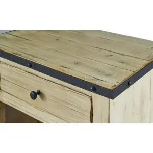Cheyenne Bar Console Antique Cream - Picket House Furnishings