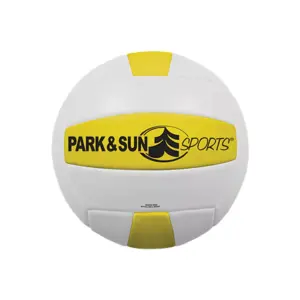 Park & Sun Spiker Sport Steel Green Portable Outdoor Volleyball Net Set with Bag