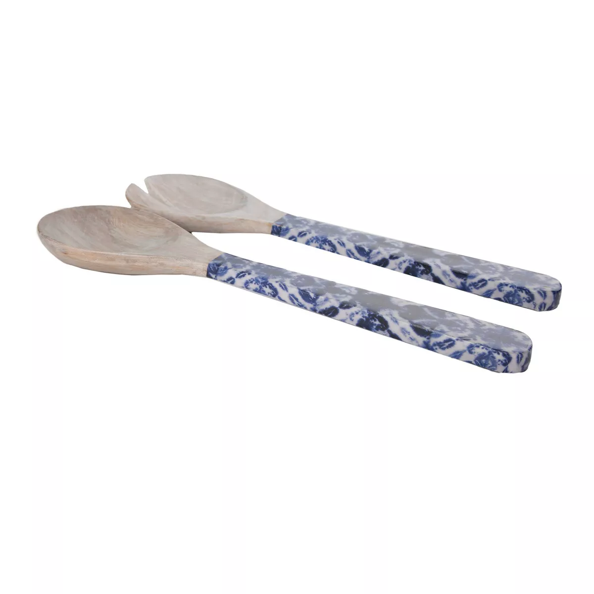 2pc Checkerboard Tie Dye Salad Servers - Thirstystone