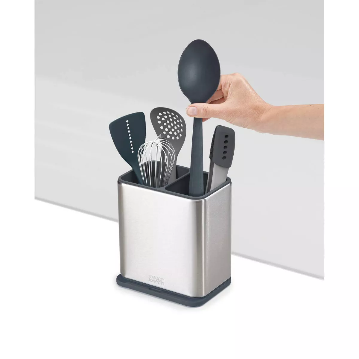 Joseph Joseph Surface Stainless-steel Utensil Pot
