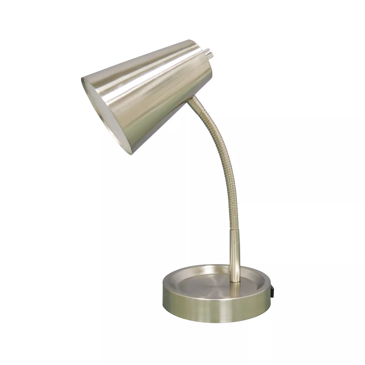 Elevated Desk Desk Lamp Silver (Includes LED Light Bulb) - Room Essentials™