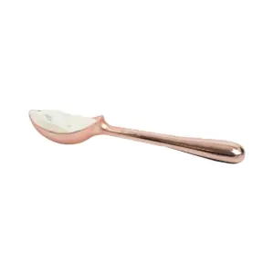 Home Basics Nova Collection Zinc Ice Cream Scoop, Rose Gold