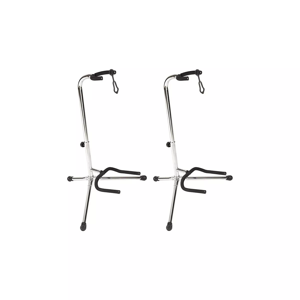 Proline Guitar Stand (2 Pack) Chrome