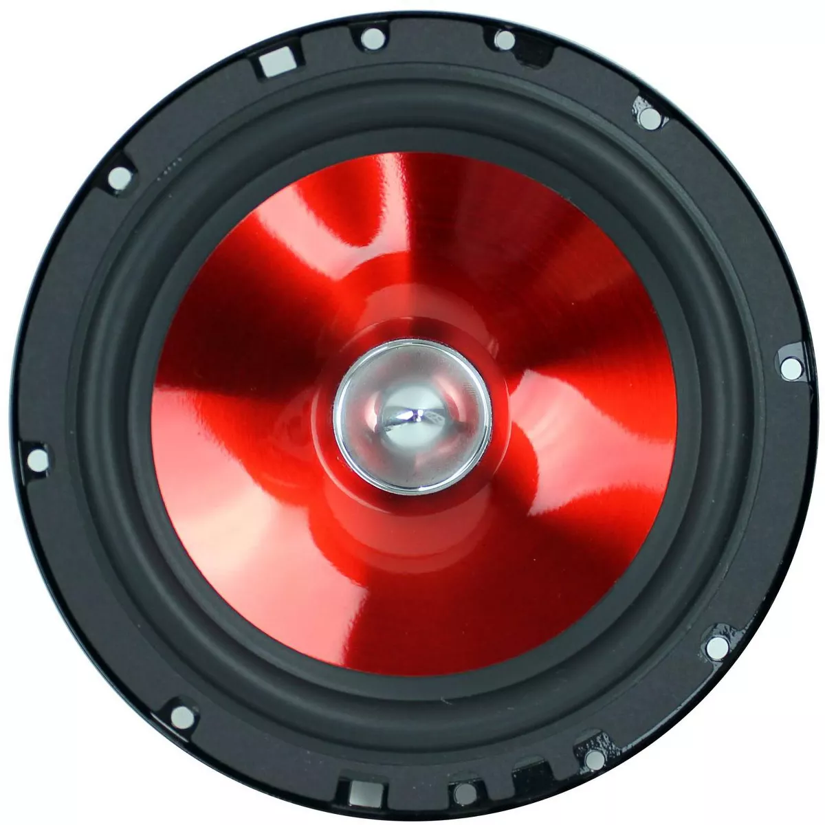 2) BOSS CH6CK 6.5" 350W Car 2 Way Component Car Audio Speakers System Red Stereo