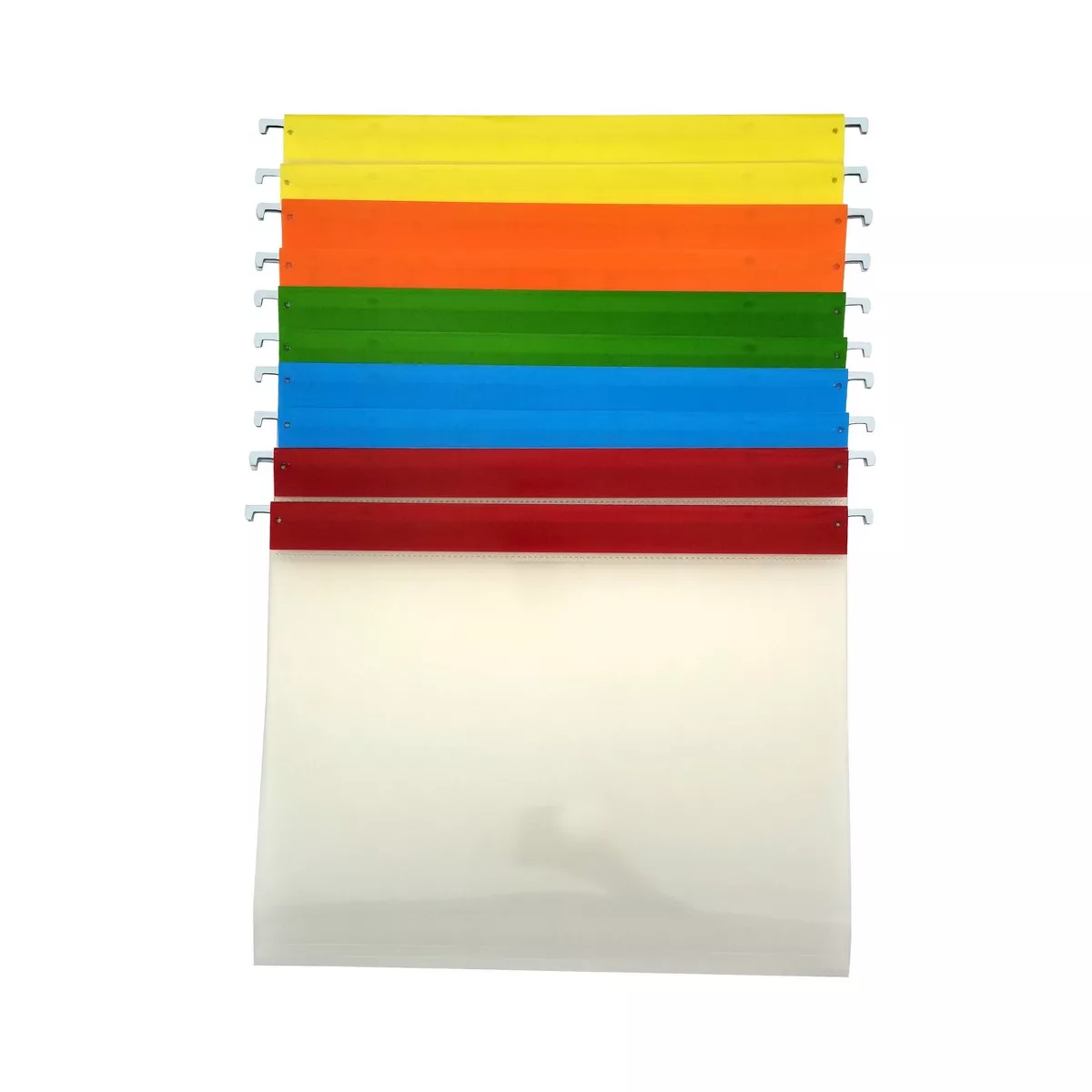 10ct Hanging File Folders Letter Size Multicolor - up & up™