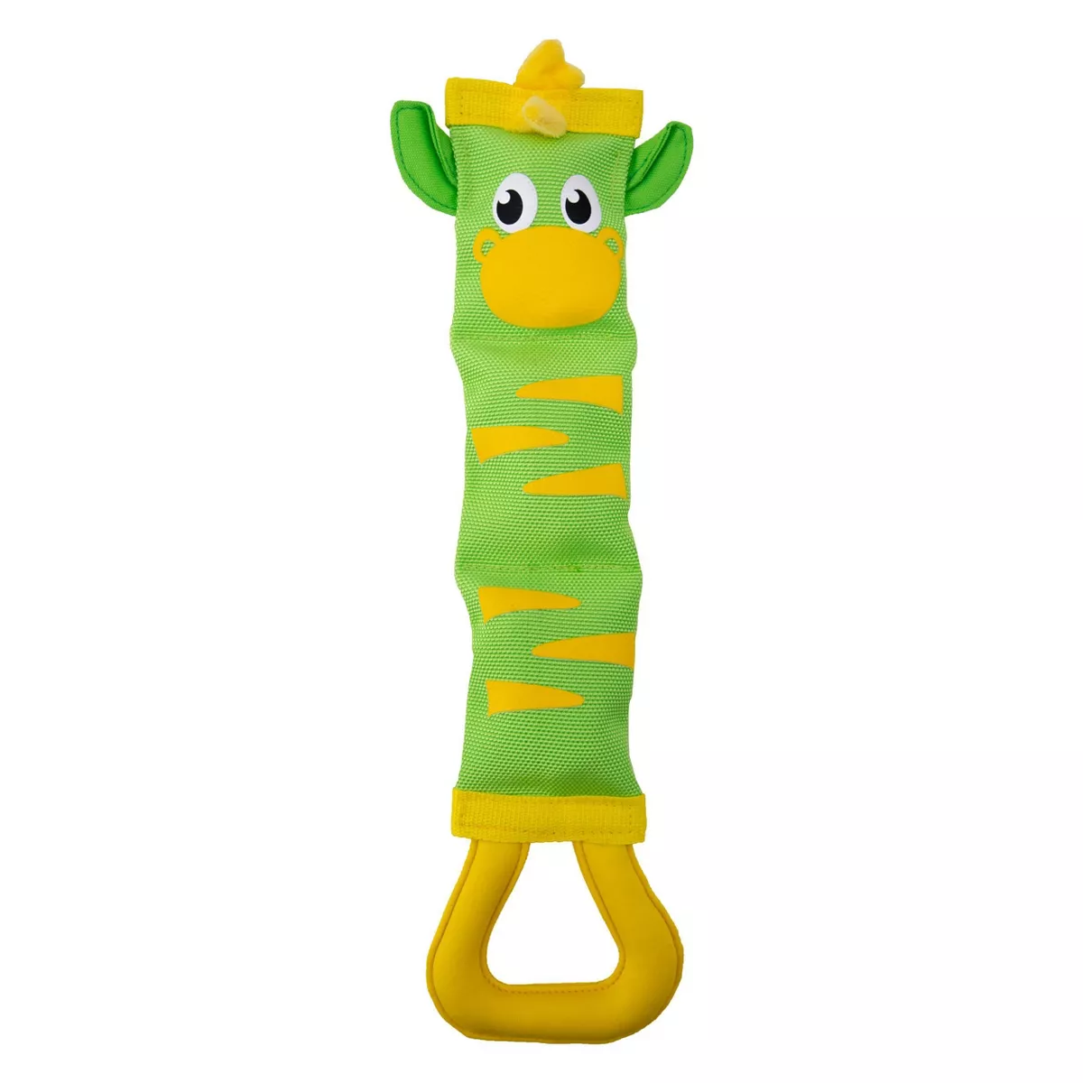Outward Hound Fire Biterz Zebra Dog Toy - Green - L