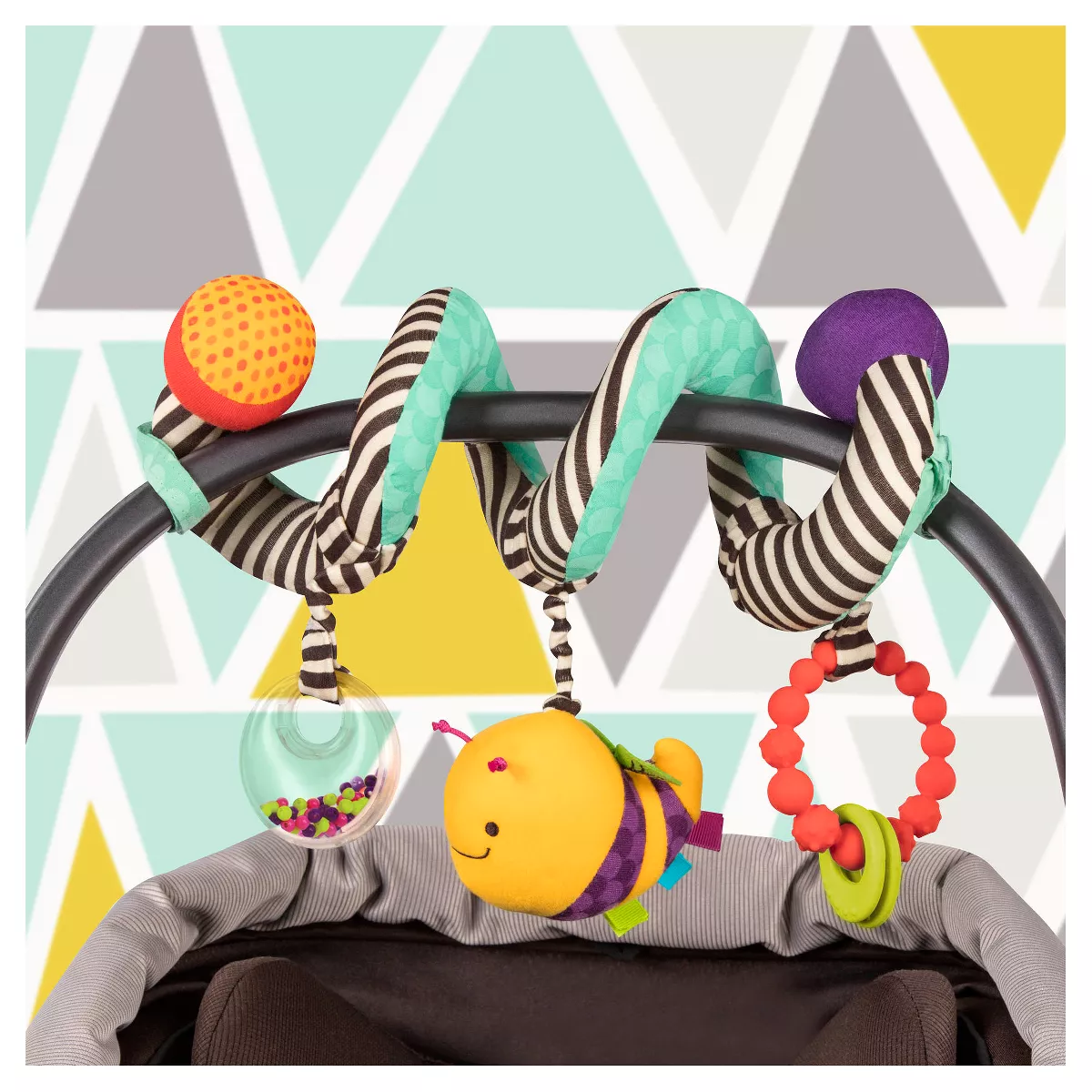 B. toys Sensory Wrap-Around Toy - Wiggle Wrap