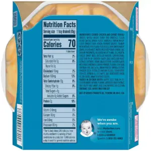 Gerber Toddler Pasta Pick-Ups Chicken & Carrot Ravioli Baby Meals - 6oz