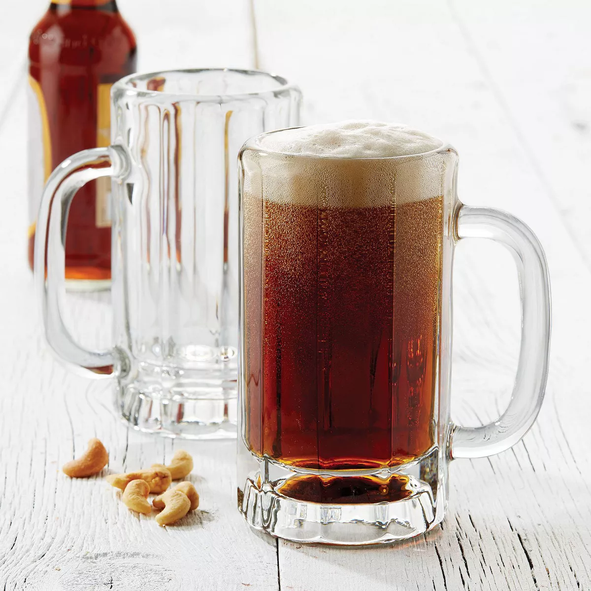 Libbey Heidelberg Glass Mugs 16oz - Set of 4