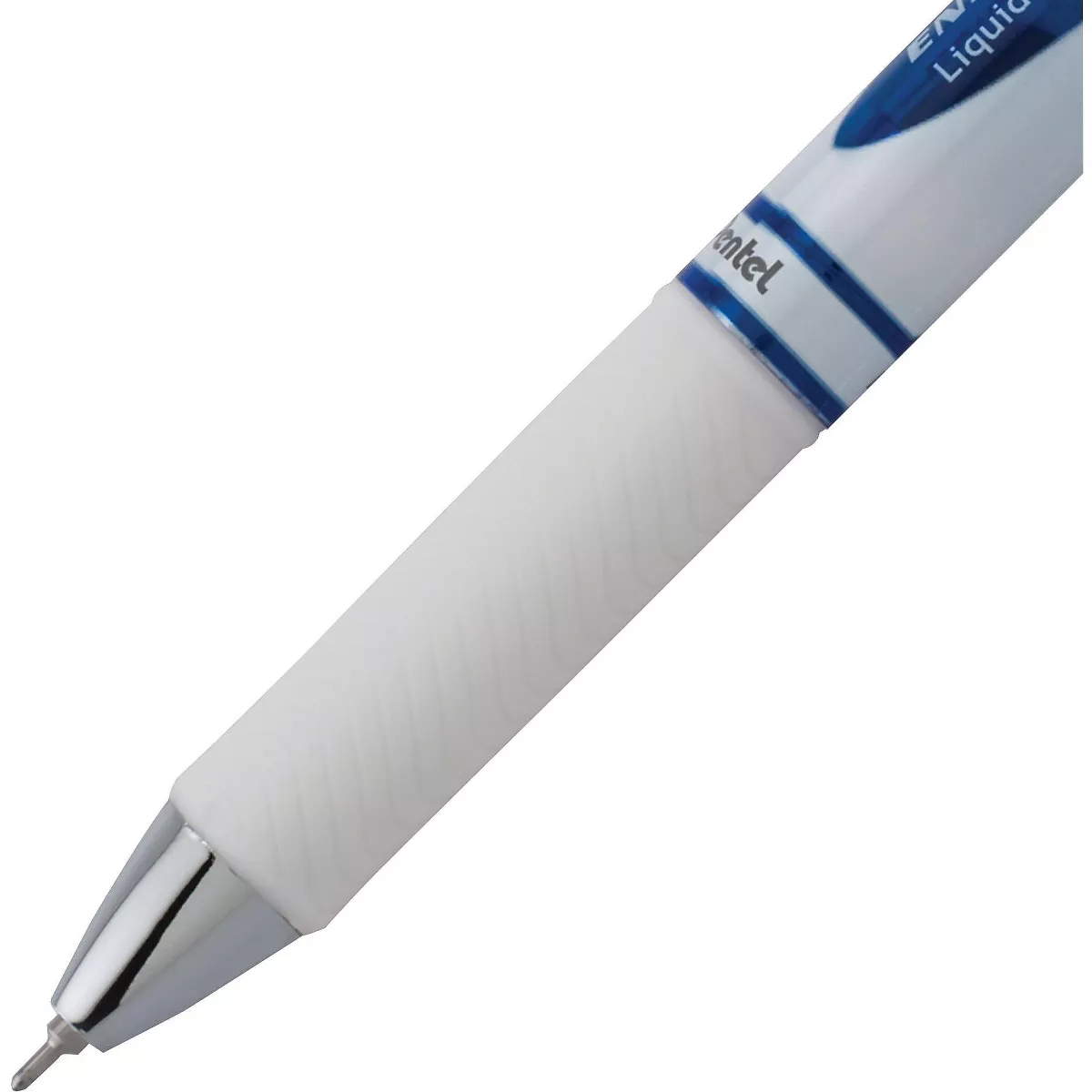 Pentel EnerGel Pearl Gel Pens, Blue Ink, Dozen BLN77PW-C