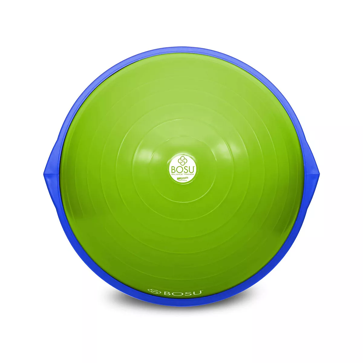 Bosu 72-10850 Home Gym Equipment The Original Balance Trainer 65 cm Diameter, Green and Blue