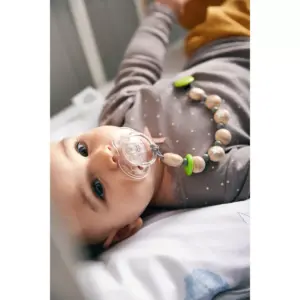 HABA Wooden Pacifier Chain Star Flight (Made in Germany)