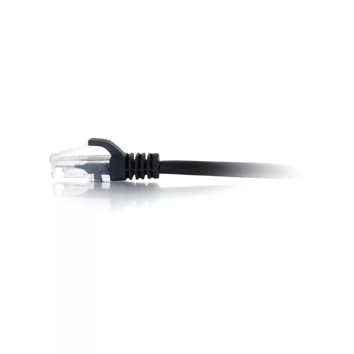 C2G 25ft Cat6 Snagless Unshielded (UTP) Network Patch Ethernet Cable -Black - Category 6 for Network Device - RJ-45 Male - RJ-45 Male - 25ft - Black
