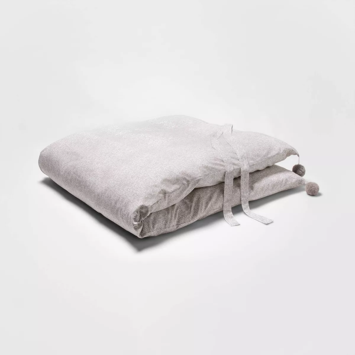 Twin Gray Print Chaise Lounge Pillow - Opalhouse™