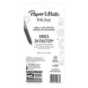 Paper Mate InkJoy 3pk Gel Pens Multicolor