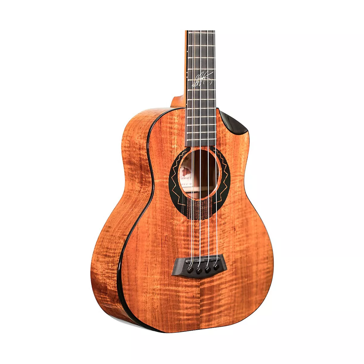 Kanile'a Ukulele Willie K 5-String Super Tenor Ukulele Gloss Natural