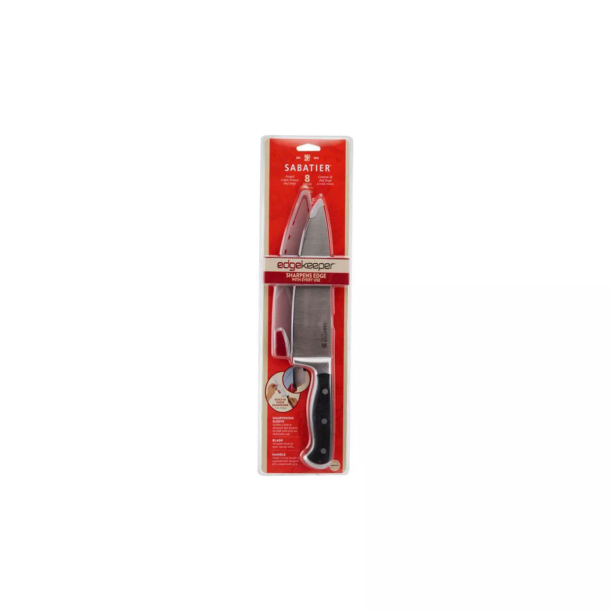 Sabatier Triple Rivet Edgekeeper 8