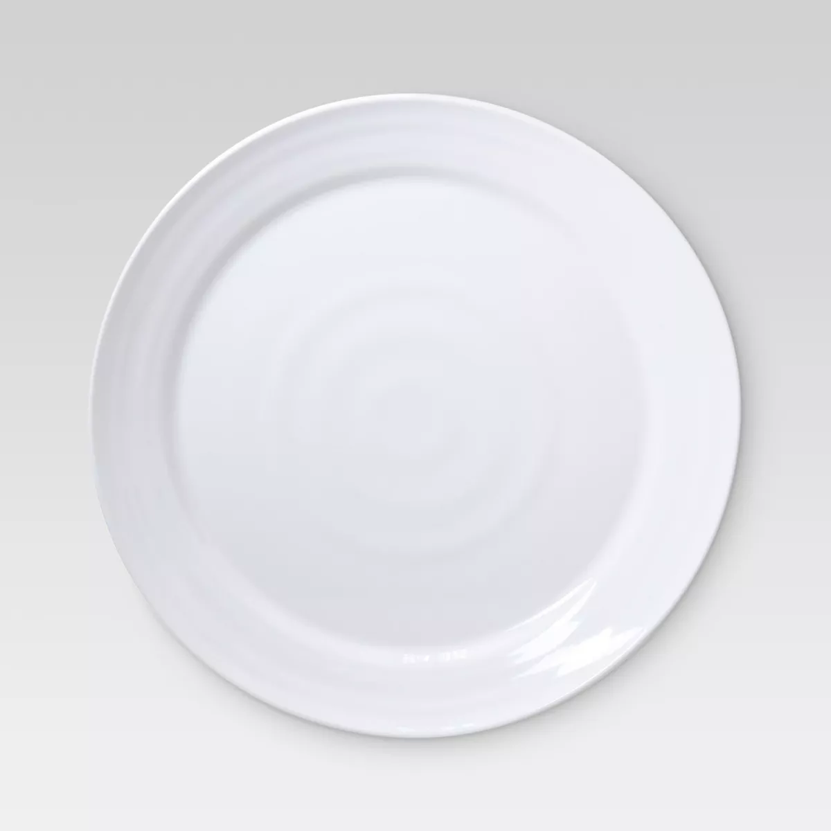 17.8in Melamine White Round Platter - Threshold™
