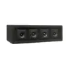 Pyle PAHT4 300 Watt Peak Performance 4 Way DJ Live Tweeter Speaker Sound System Box w/ 4 3 Inch Horn Piezo Tweeters and MDF Carpeted Enclosure, Black