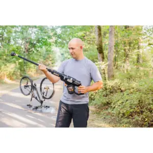 Worx WG644 Cordless HydroShot Portable Power Cleaner Kit, 2x20V Li-ion (2.0Ah) batteries, 2hr. Tool Only