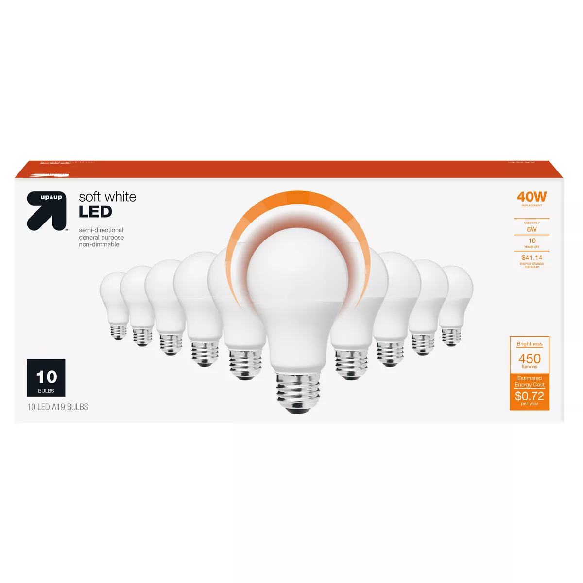 40W 10pk LED - up & up™