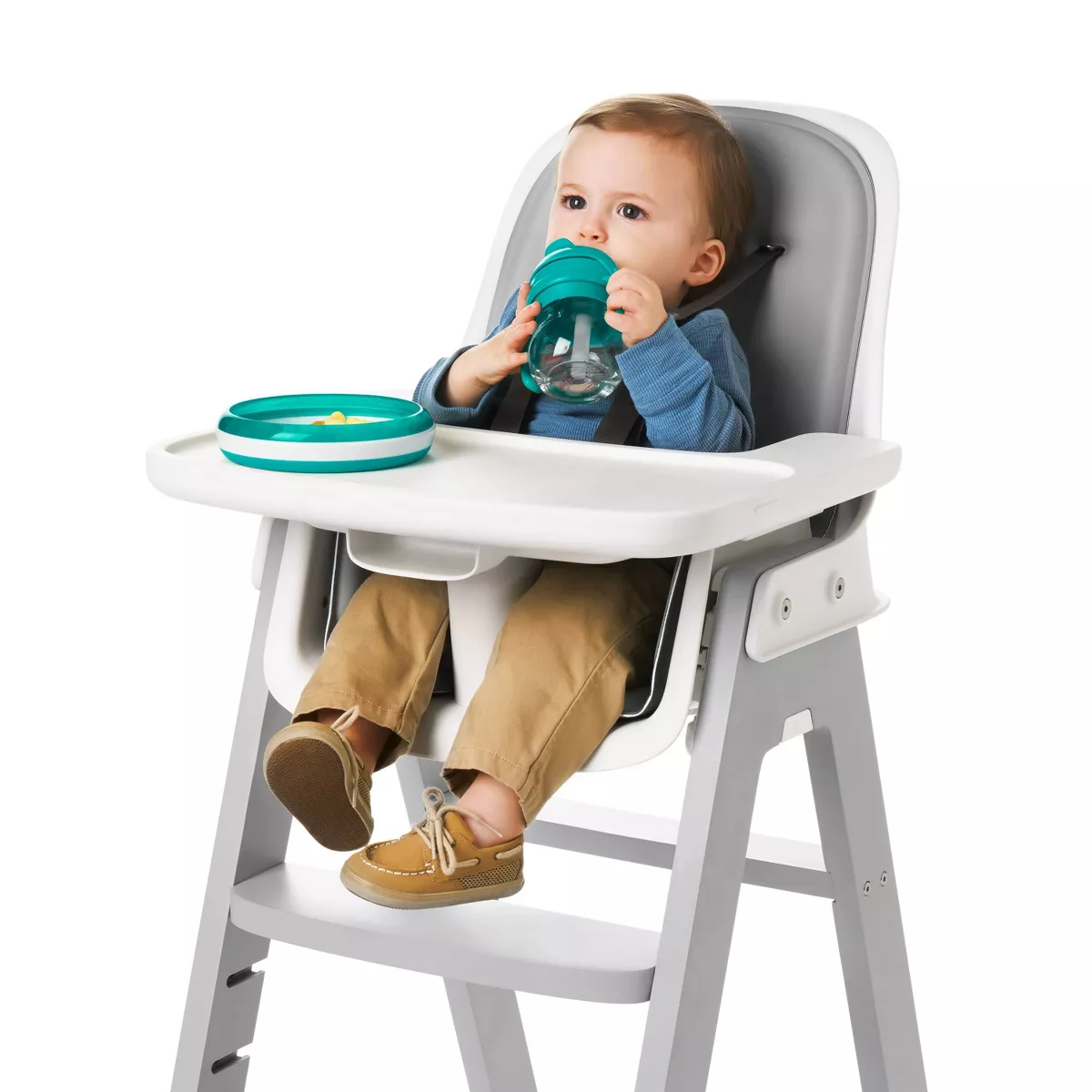 OXO Tot Transitions Straw Cup with Removable Handles - 6oz - Teal