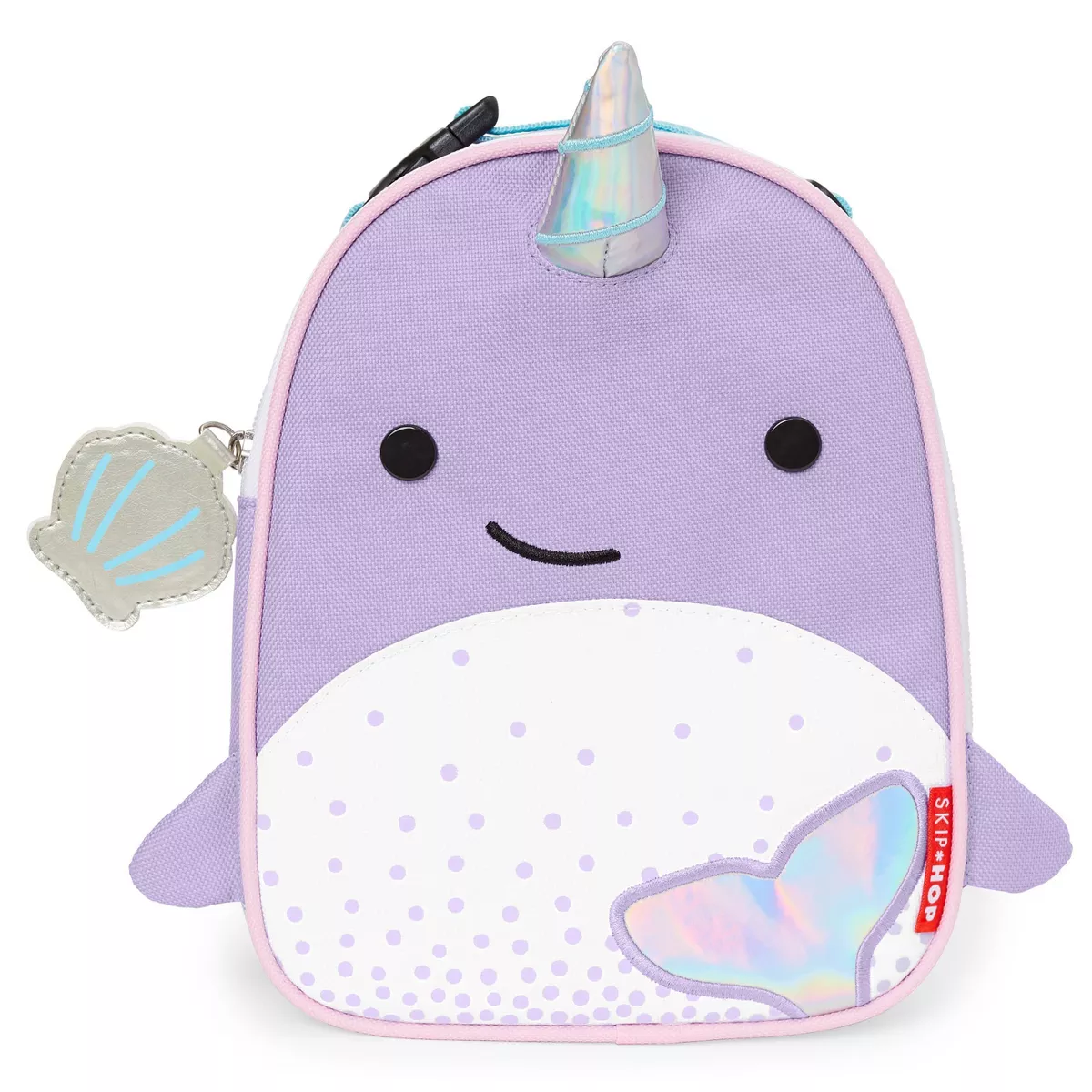 Skip Hop Zoo Little Kids' & Toddler Insulated Lunch Bag - Narwhal