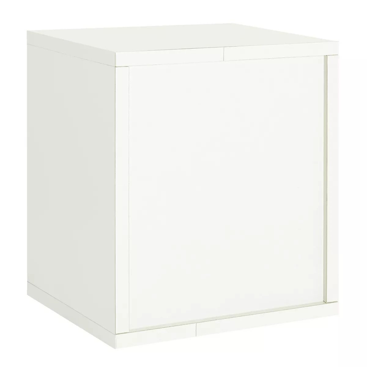 Way Basics Stackable Eco Storage Cube Cubby Organizer White