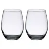 15oz 2ct Stemless Wine Glasses