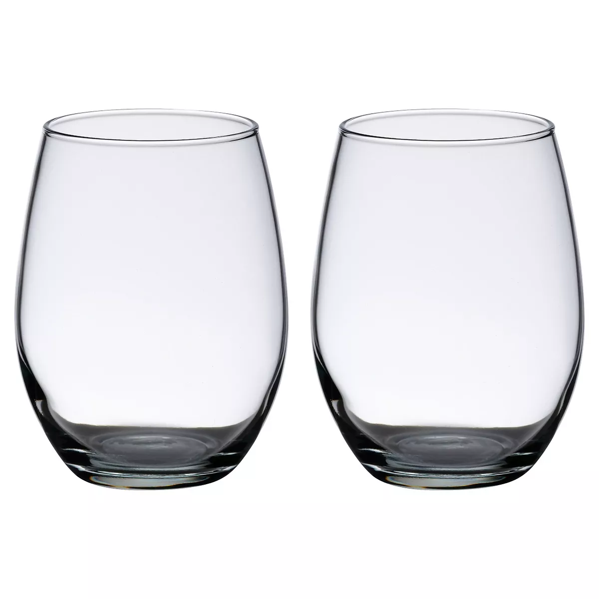 15oz 2ct Stemless Wine Glasses