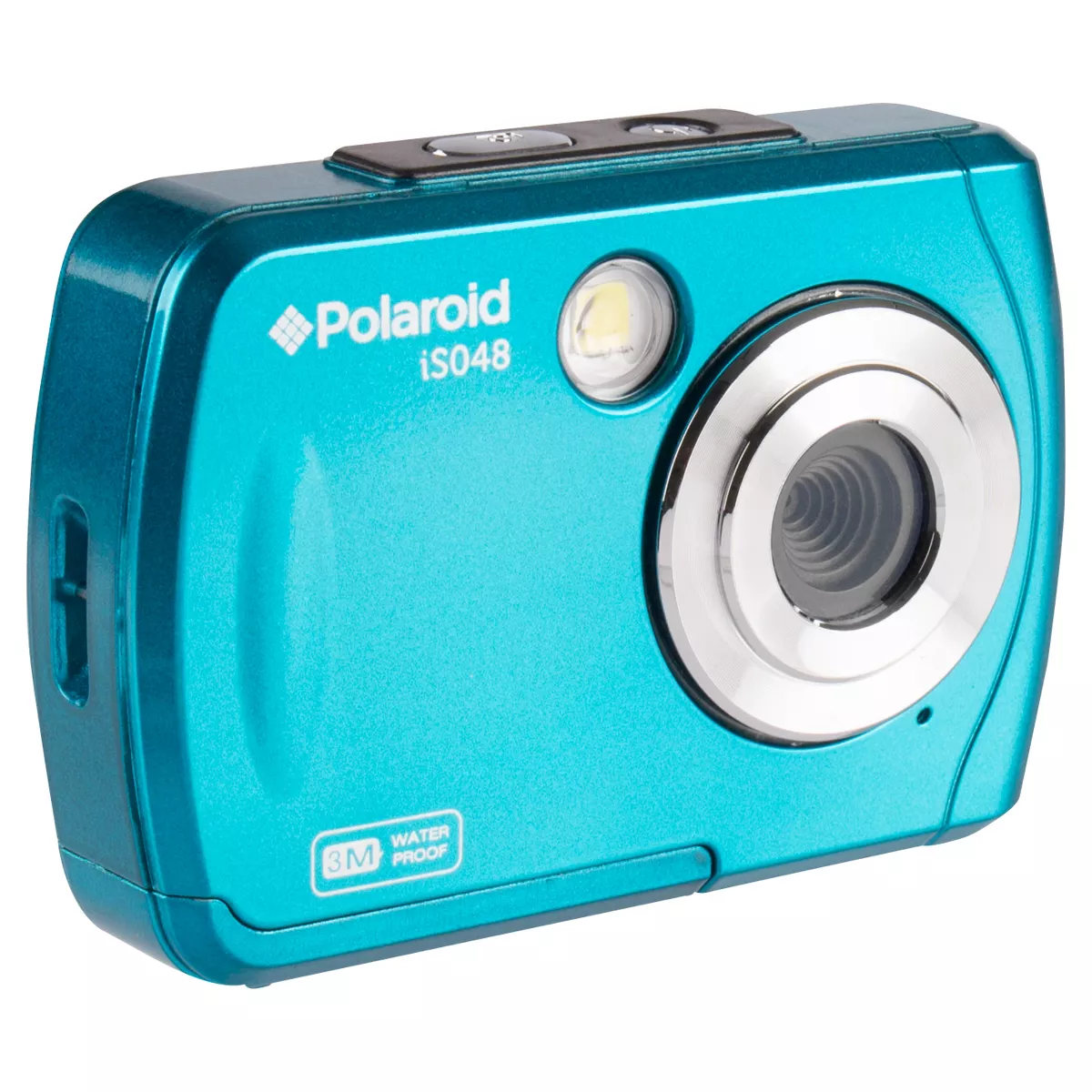 Polaroid 16MP Waterproof Digital Camera - Teal (IS048-Teal)