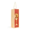 DEMDACO Love Wine Lantern Red