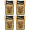 Western BBQ 78076 180 cu in. Premium Pecan Wood BBQ Charcoal Propane Grill/Smoker Cooking Chips (4 Pack)