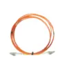 Monoprice OM2 Fiber Optic Cable - 5 Meters, LC/UPC-LC/UPC, Multi Mode, Duplex, 50/125 micrometer Type, 2.0mm, OFNR