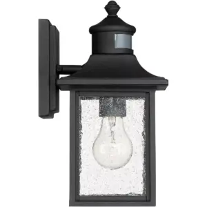 John Timberland Outdoor Wall Light Fixture Black Steel 11 1/2