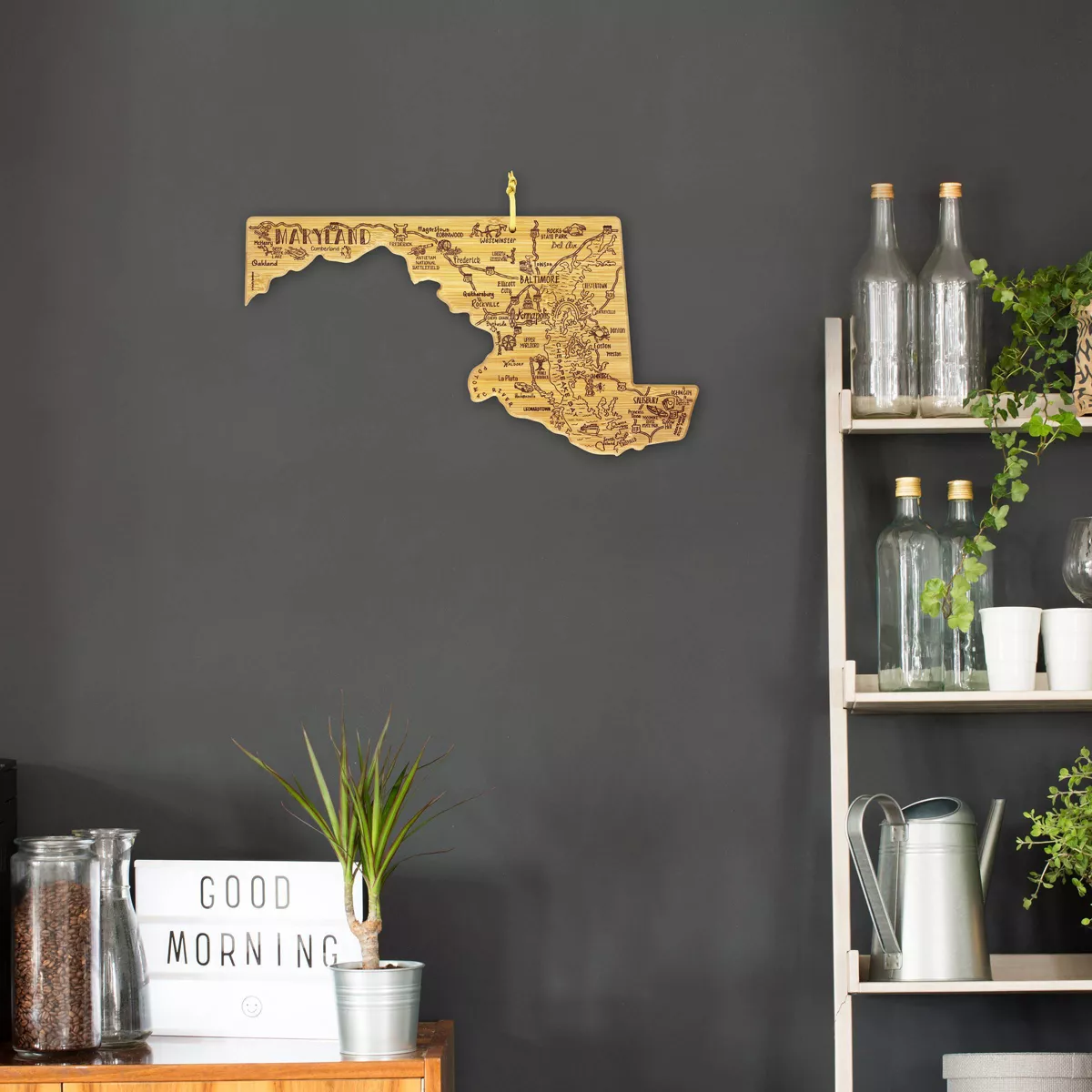 Totally Bamboo Destination Maryland Serving and Cutting Board