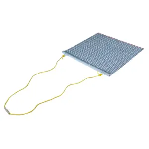 Yard Tuff YTF-33HPDM ATV/UTV 3' x 3' Zinc Plated Field Surface Leveling Drag Mat