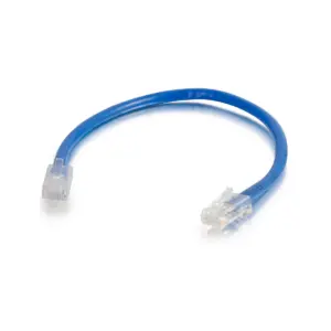 C2G 5ft Cat5e Non-Booted Unshielded Network Patch Ethernet Cable - Blue - Category 5e for Network Device - RJ-45 Male - RJ-45 Male - 5ft - Blue