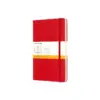 Moleskine Lined Professional Journal Large Red Hard Classic
