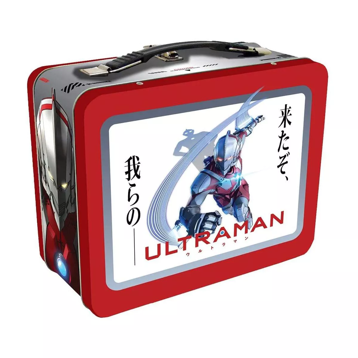 Factory Entertainment Ultraman Animated Series 8.5 x 6.5 x 4 Inch Retro Style Tin Tote