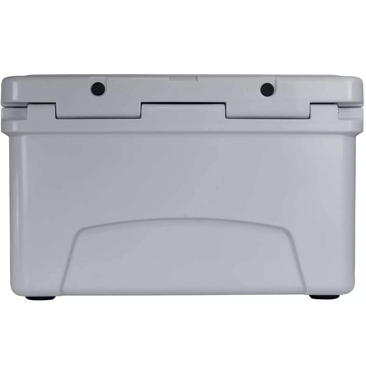 Driftsun Heavy Duty Rotomolded Thermoplastic UV Resistant Portable 45 Quart Insulated Hardside Ice Chest Beverage Cooler, Grey