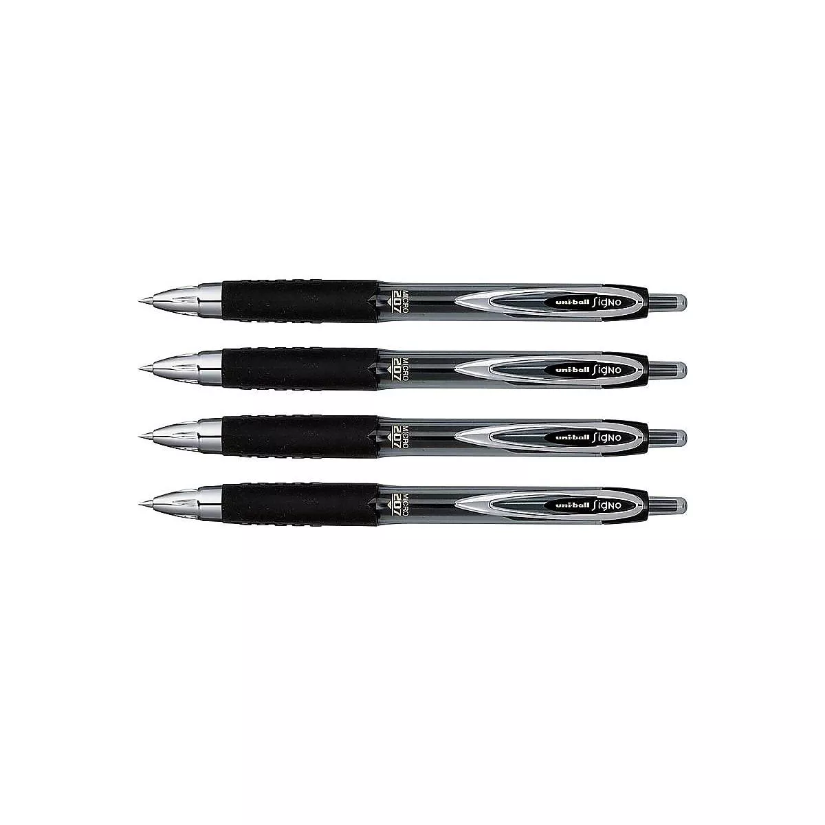 uni-ball 207 Retractable Gel Pens, Micro Point 61270
