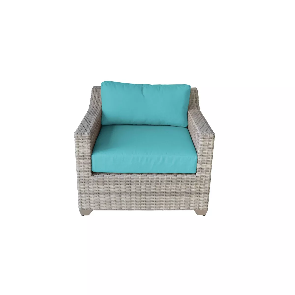 Fairmont 6pc Patio Seating Set with Cushions - Aruba - TK Classics