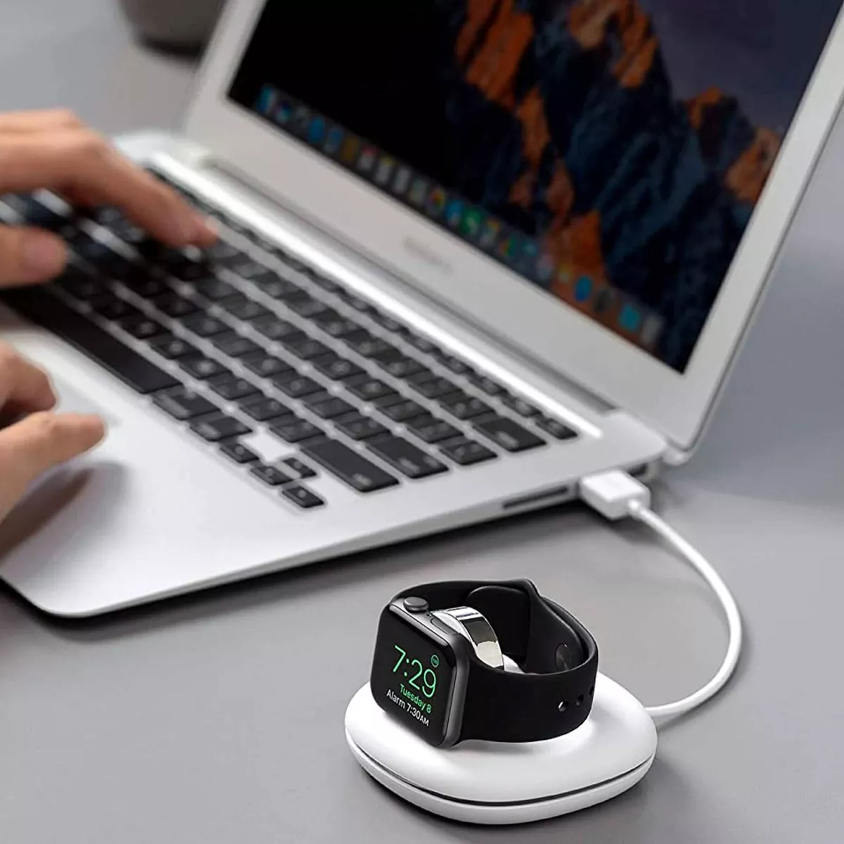 Anker Foldable Apple Watch Charging Pad - 4ft USB-A Cable