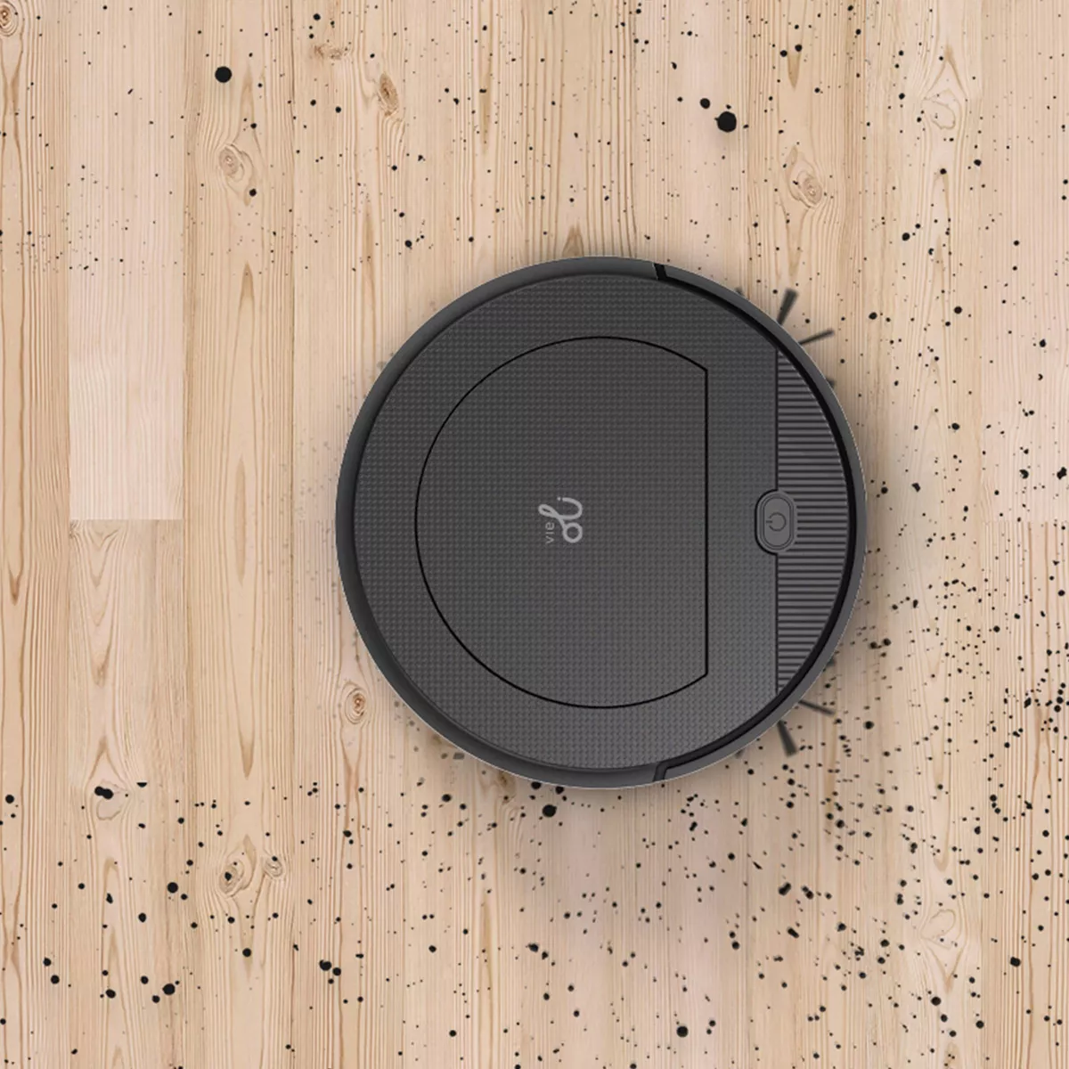 VieOli XL Robot Vacuum Cleaner with 4 Motors OLIR3002BK - Black